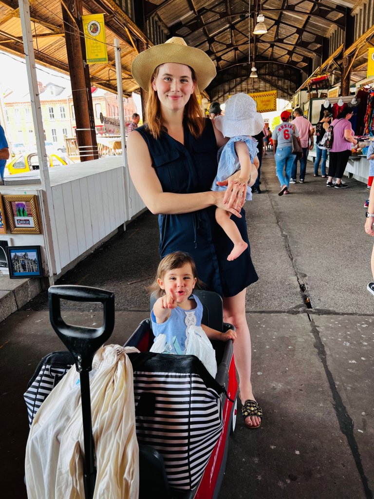 Farmers Market With Baby